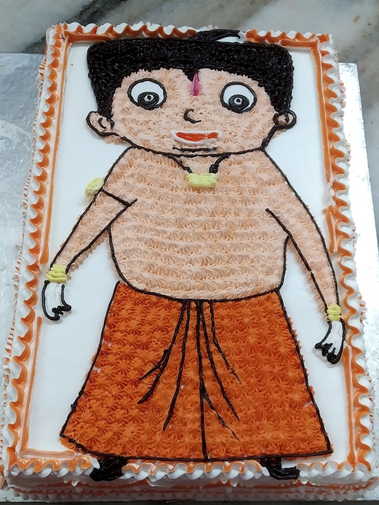 Chota bheem edible print cake for... - Ritu's Bake House | Facebook