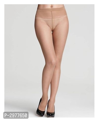 Rock Hudson Beige Nylon Stockings For Women's* - Free Size(Waist - 34.0 inches) , Multicoloured