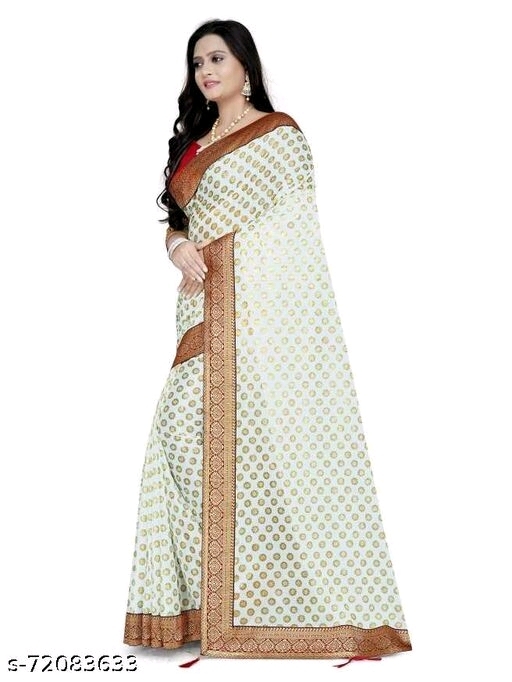 With Self Design Bollywood Lycra Blend Saree - available, available free delivery, 6 Days easy Returns, free size