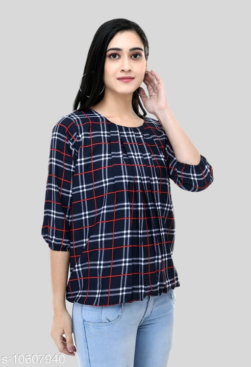 Women's Beautifull Trendy Printed Top - XXL, available