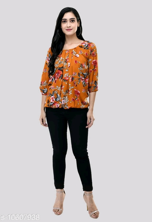 Women's Beautifull Trendy Printed Top - available, S