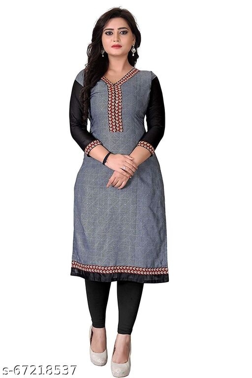 Royalty Woman's Free SizeMulti-Colored Pack Of 3 Combo Kurti - available, Un Stitched