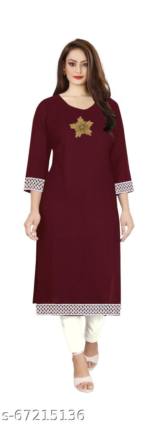 Royalty Woman's Free SizeMulti-Colored Pack Of 3 Combo Kurti - available, Un Stitched