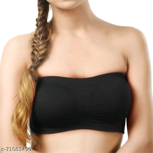 Buy PIFTIF seamless non padded non wire strapless bandeau full