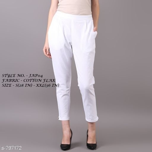 Lauren Manoogian Off-White Cotton Trousers Lauren Manoogian