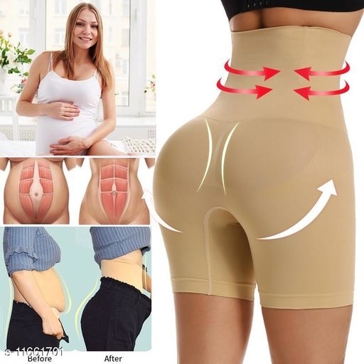 Waist Shapewear for Women Anti Rolling Strip Tummy Tucker Women Slimming  Panties Shapewear for Women Tummy and Shape wear Dress for Tummy Shaper for Women  Shaper (Beige)