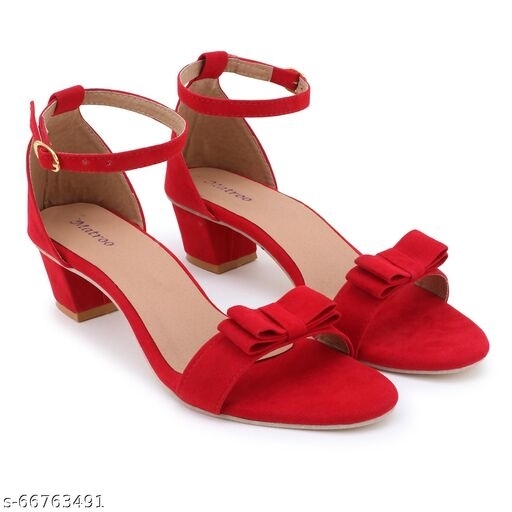 Heels | Beatrice Turnlock Sandals - Suede RED POP - Talbots Womens •  Winners Chapel