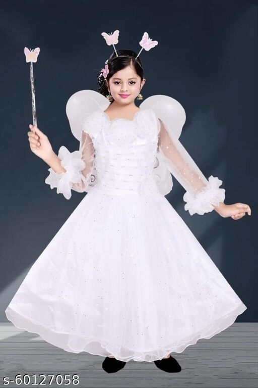 Buy Blended Baby Girls Angel Pari Dress/Christmas Gown Online at  desertcartCyprus