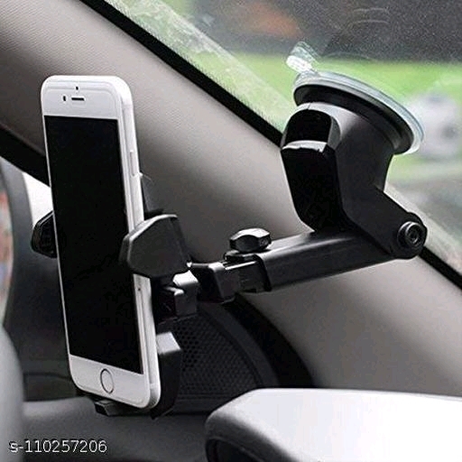 CQLEK® Car Mobile Phone Holder - Telescopic One Touch Long Neck Arm  Adjustable Quick Stand Technology 360 Degree
