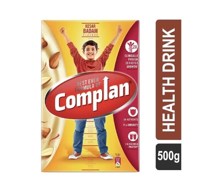 Buy Complan Nutrition and Health Drink Pista Badam, 500gm (Carton) Online  at Low Prices in India - Amazon.in