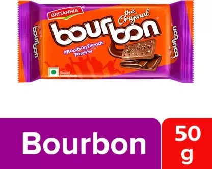 Britannia Bourbon Biscuits - 50G