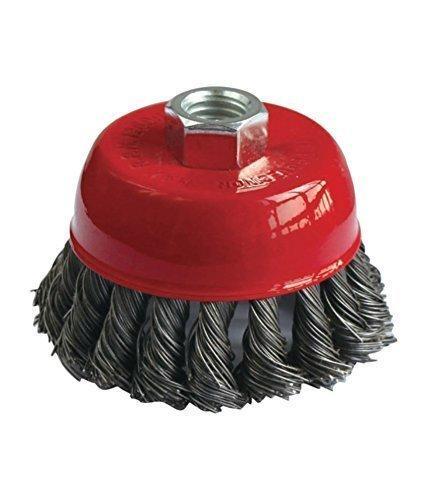 0195 Wire Wheel Cup Brush (Black) - China, 0.221 kgs