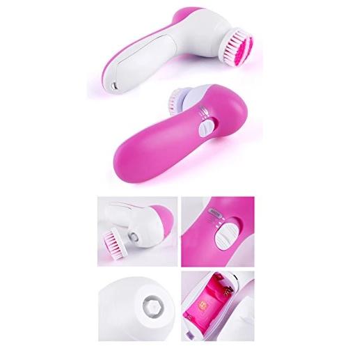 0340 -5-in-1 Smoothing Body & Facial Massager (Pink) - China, 0.171 kgs