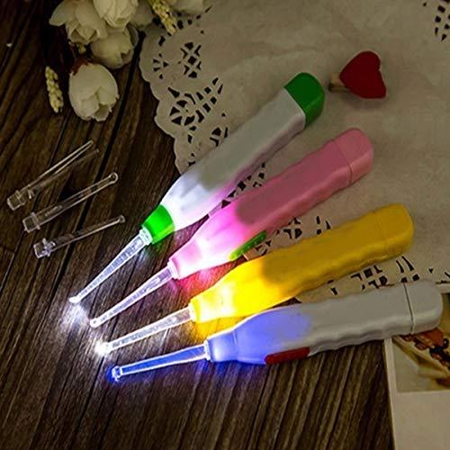 0611 LED Flashlight Earpick with Tweezer - China, 0.06 kgs