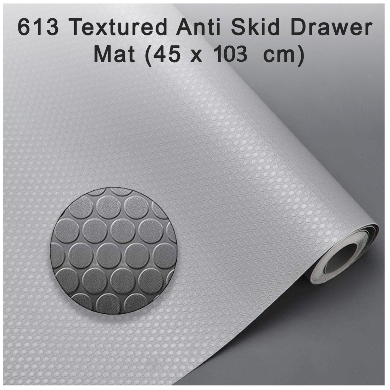 0613 Textured Anti Skid Drawer Mat (45 x 103 cm) - India, 0.288 kgs