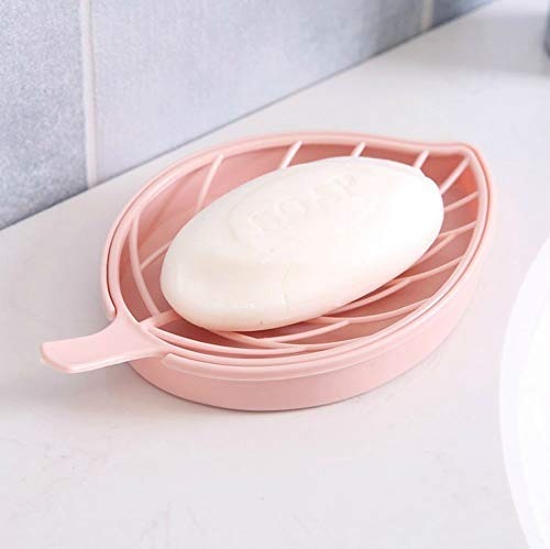 0832 Leaf Shape Dish Soap Holder for Kitchen and Bathroom - India, 0.108 kgs