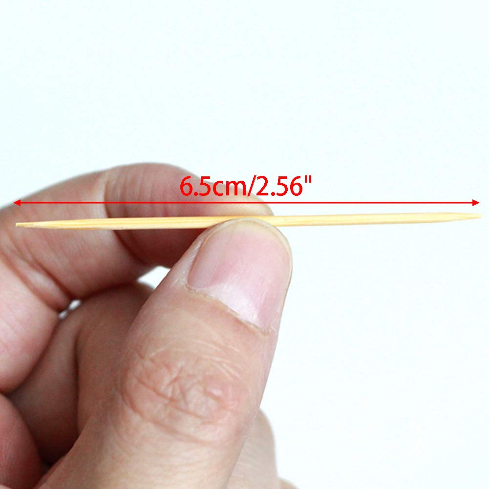 0834 Wooden Toothpicks with Dispenser Box - China, 0.026 kgs