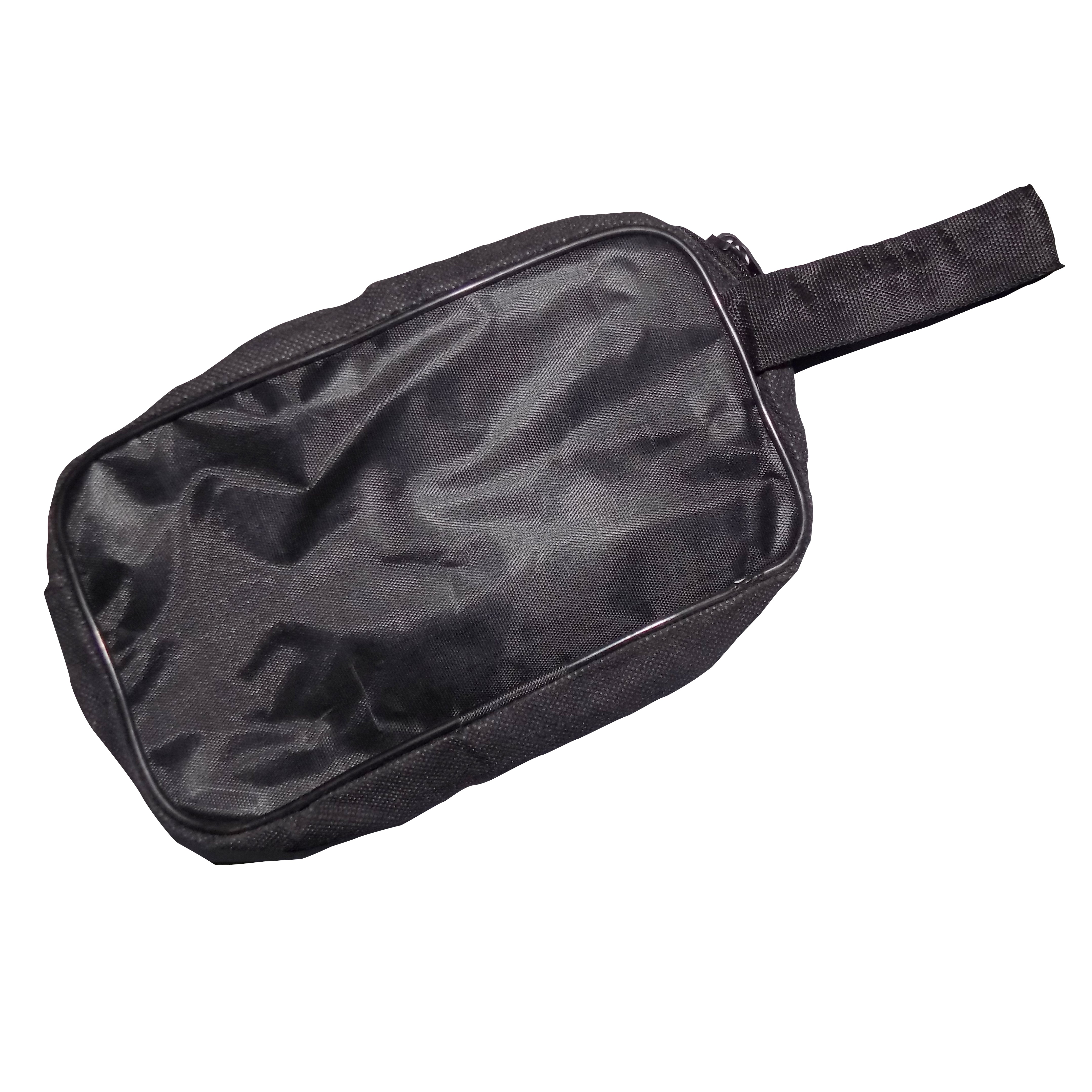 0846 Portable Travel Hand Pouch/Shaving Kit Bag for Multipurpose Use (Black) - China, 0.156 kgs