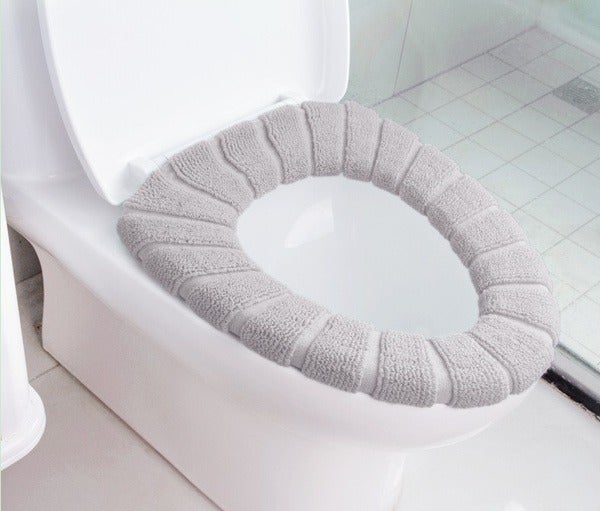 1458 Winter Comfortable Soft Toilet Seat Mat Cover Pad Cushion Plush - China, 0.41 kgs