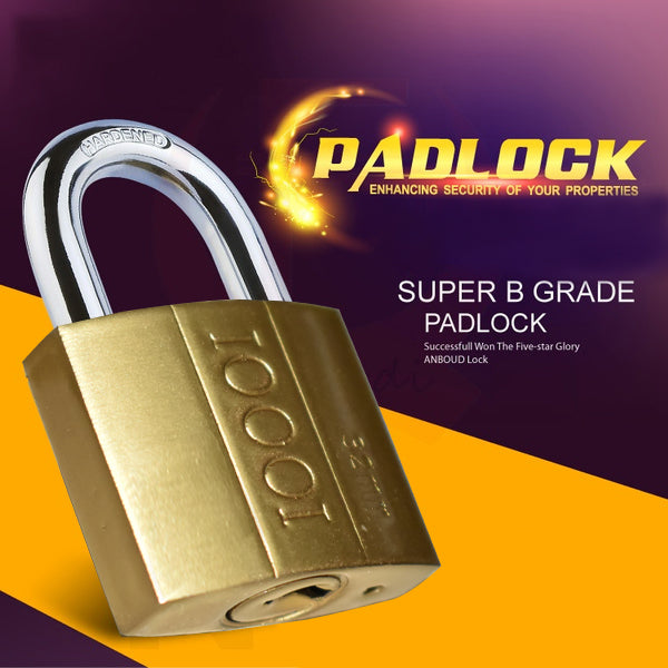 1620 Solid Multipurpose PadLock - China, 0.085 kgs