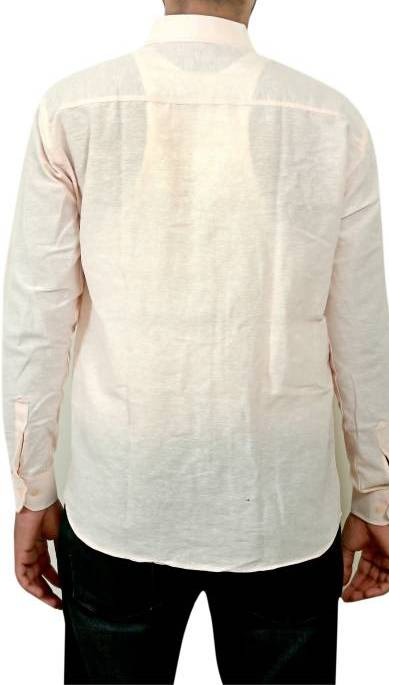 FULL-P44-SHIRT-SKIN Khadi Cotton Full Sleeve Shirt - India, XXL / 44, 0.25 kgs