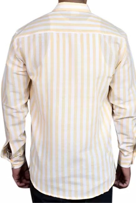 FULL-L42-SHIRT-SKIN Khadi Cotton Full Sleeve Shirt - XL / 42, 0.25 kgs, India