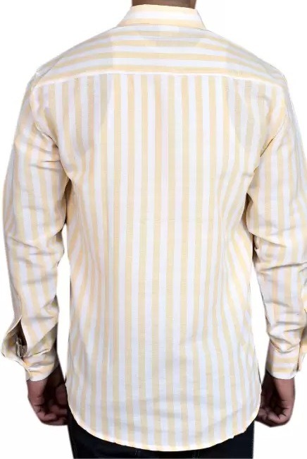 FULL-L40-SHIRT-SKIN Khadi Cotton Full Sleeve Shirt - L / 40, 0.25 kgs, India