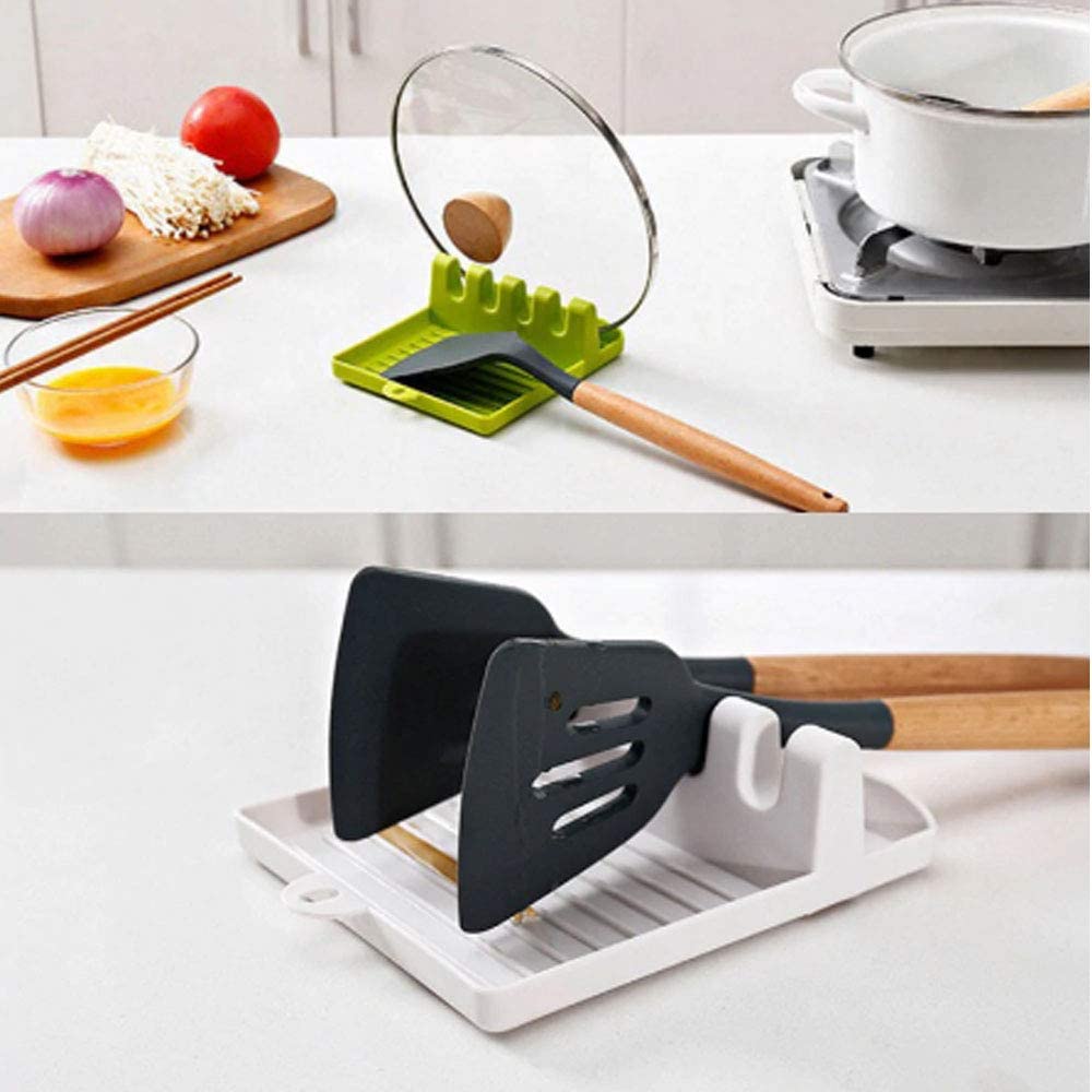 2121 Multi-Functional Spatula Holder/Rest for Kitchen Utensils (Parrot colour) - India, 0.1 kgs