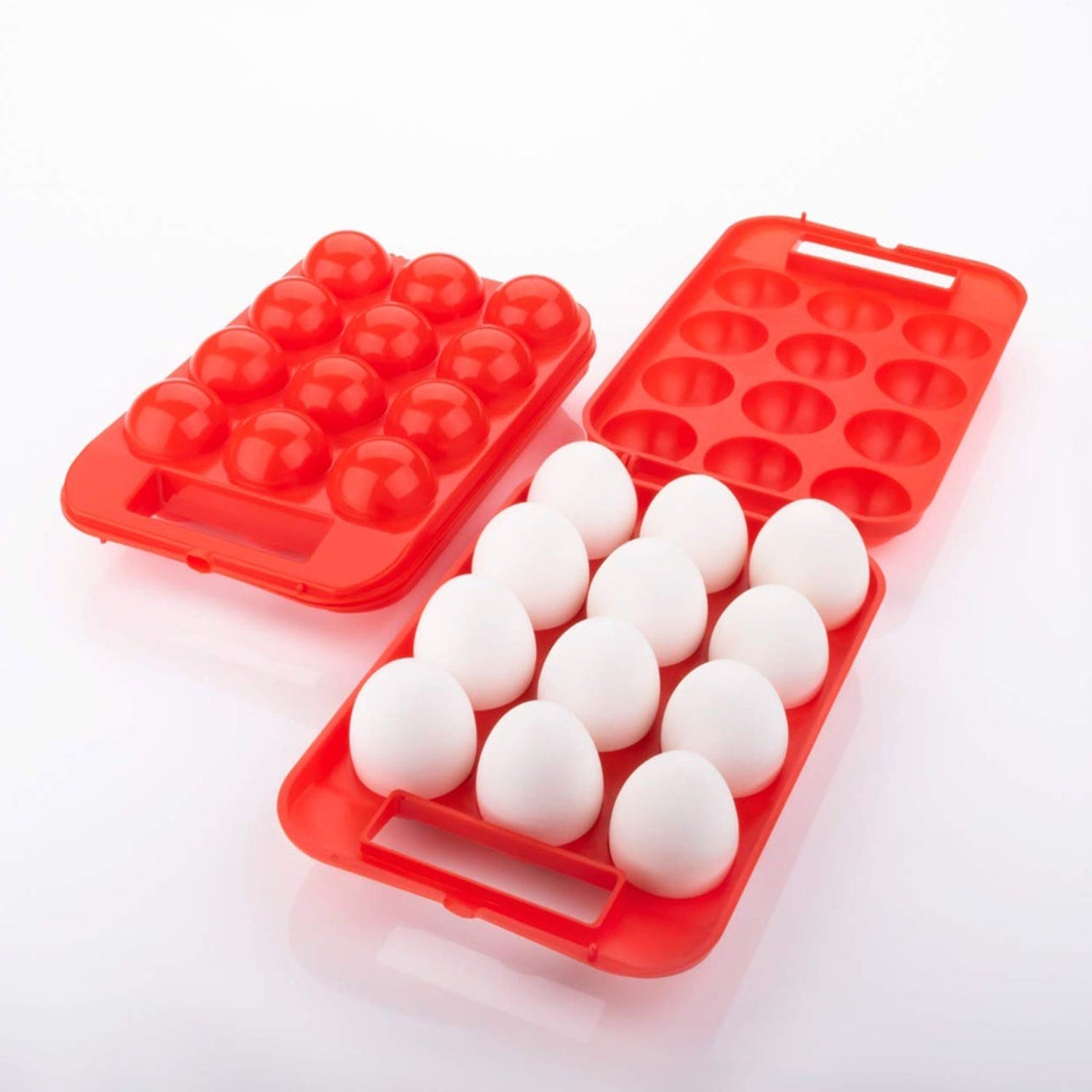 2171A Plastic Egg Carry Tray Holder Carrier Storage Box - India, 0.501 kgs