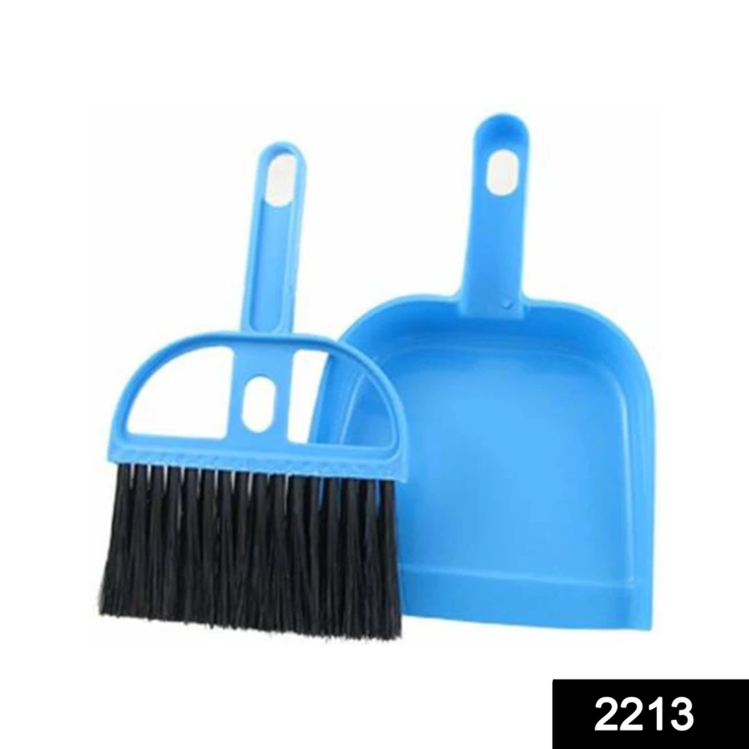 2213 Mini Dustpan with Brush Broom Set for Multipurpose Cleaning - 2 pcs - China, 0.166 kgs