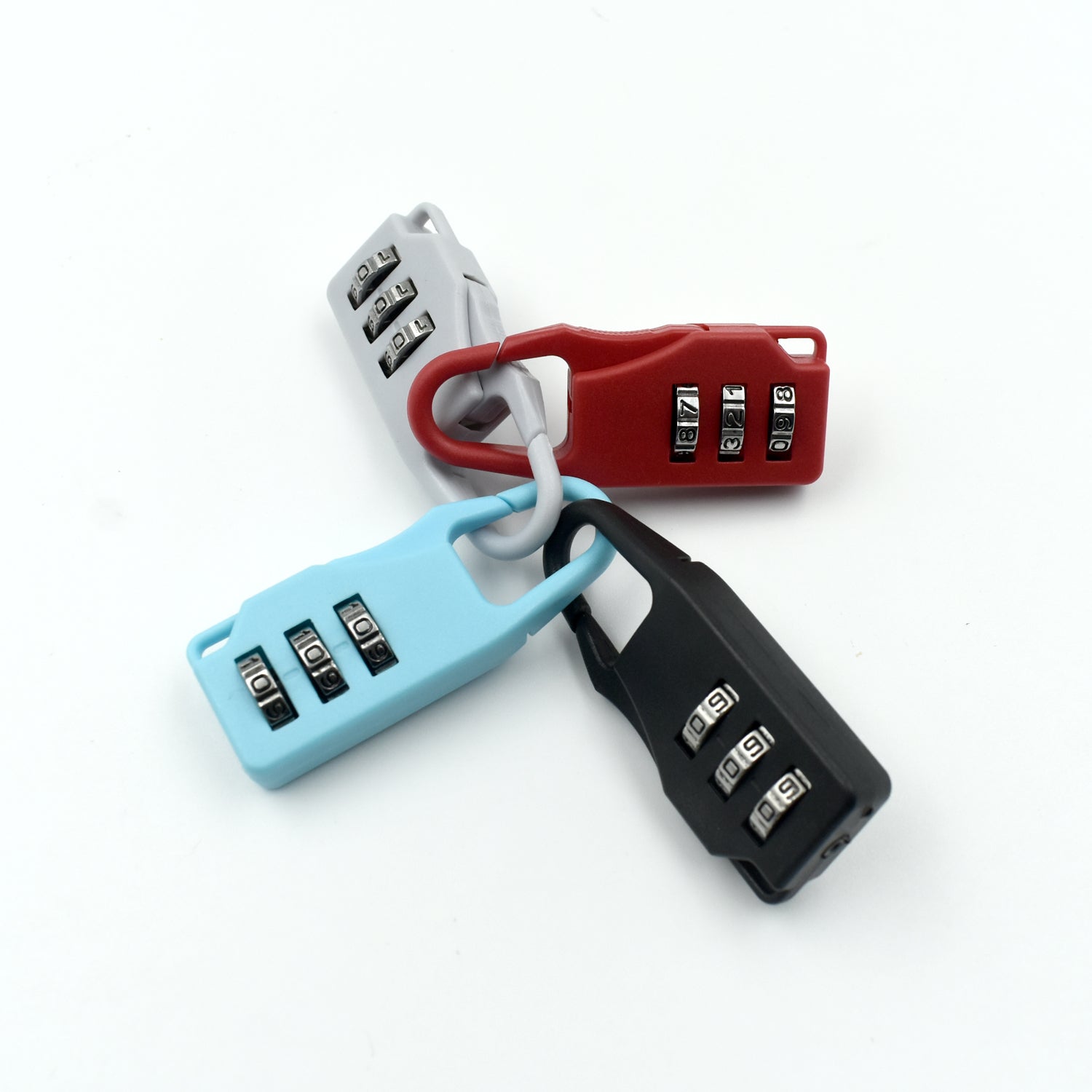 6109 3 Digit luggage Lock and tool used widely in all security purposes of luggage items and materials. - China, 0.015 kgs