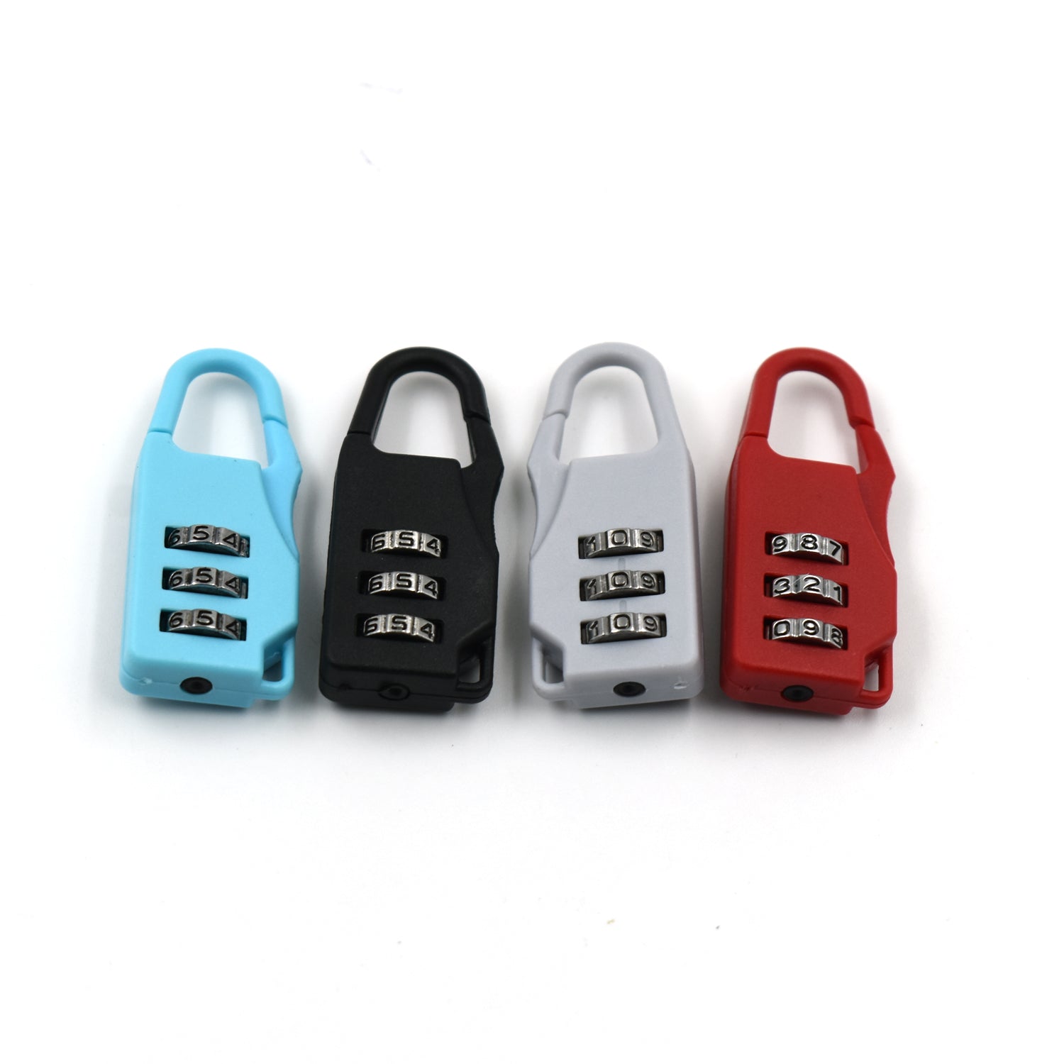6109 3 Digit luggage Lock and tool used widely in all security purposes of luggage items and materials. - China, 0.015 kgs