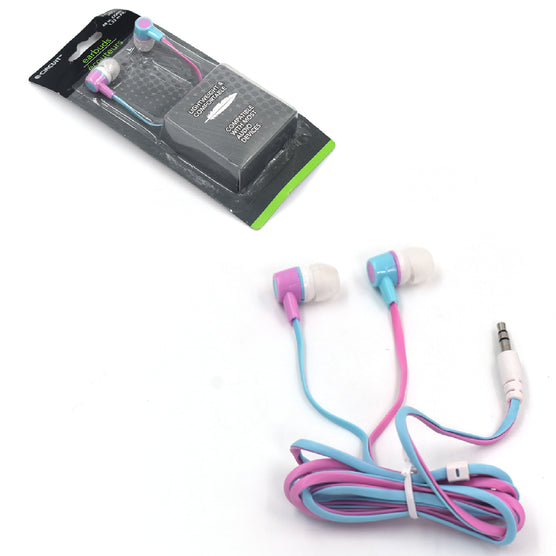 7281 EARPHONES WITH MIX DIFFERENT COLORS AND VARIOUS SHAPES AND DESIGNS ( 1 PC) - China, 0.125 kgs