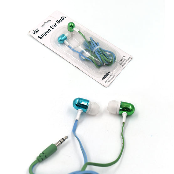 7281 EARPHONES WITH MIX DIFFERENT COLORS AND VARIOUS SHAPES AND DESIGNS ( 1 PC) - China, 0.125 kgs