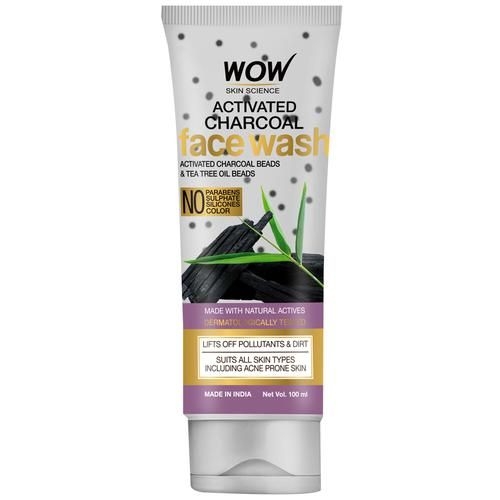 Wow Charkol Facewash 100 ml