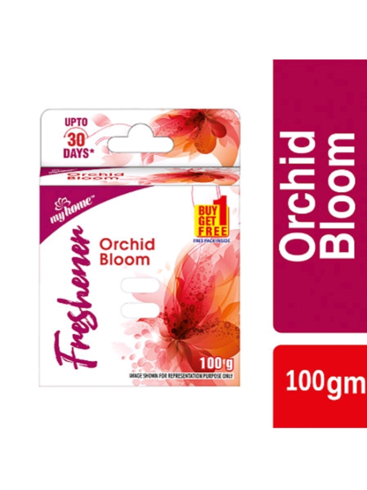 My Home Orchid Bloom Air Freshener Block 50g(Buy 1get1)