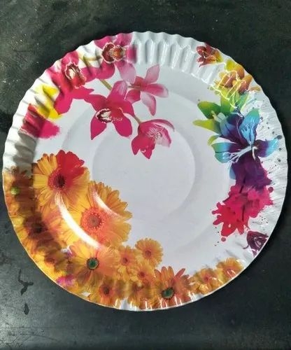 Printed Paper Plate(180GSM)20 Pcs