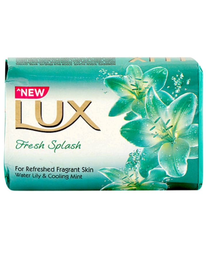 Lux Fresh Splash Bar Soap With Cooling Mint & Water Lily 100g