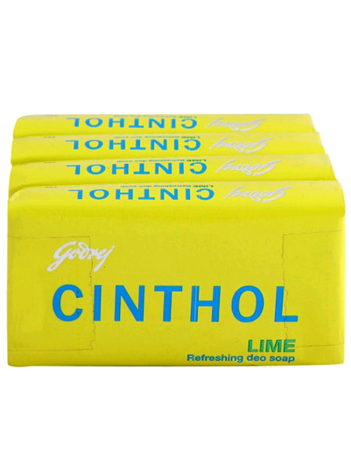 Cinthol Lime Refreshing Deo Soap 75g(Pack Of 4)