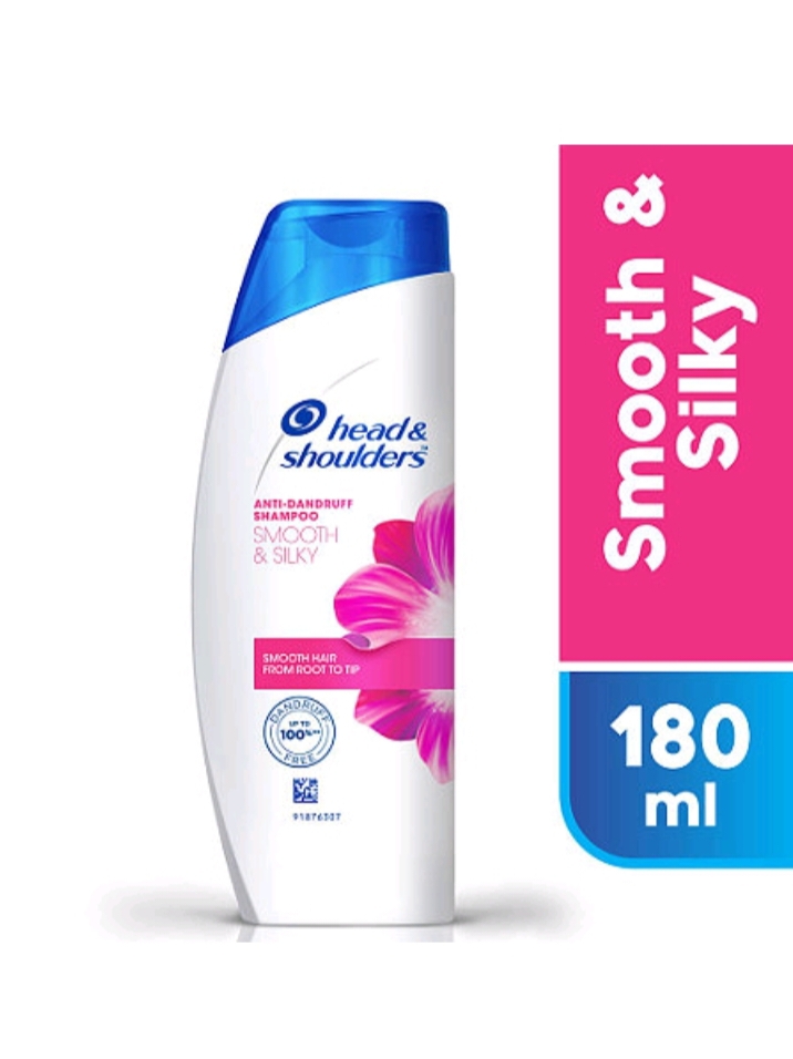 Head & Shoulders Smooth & Silky Anti-dandruff Shampoo 180ml