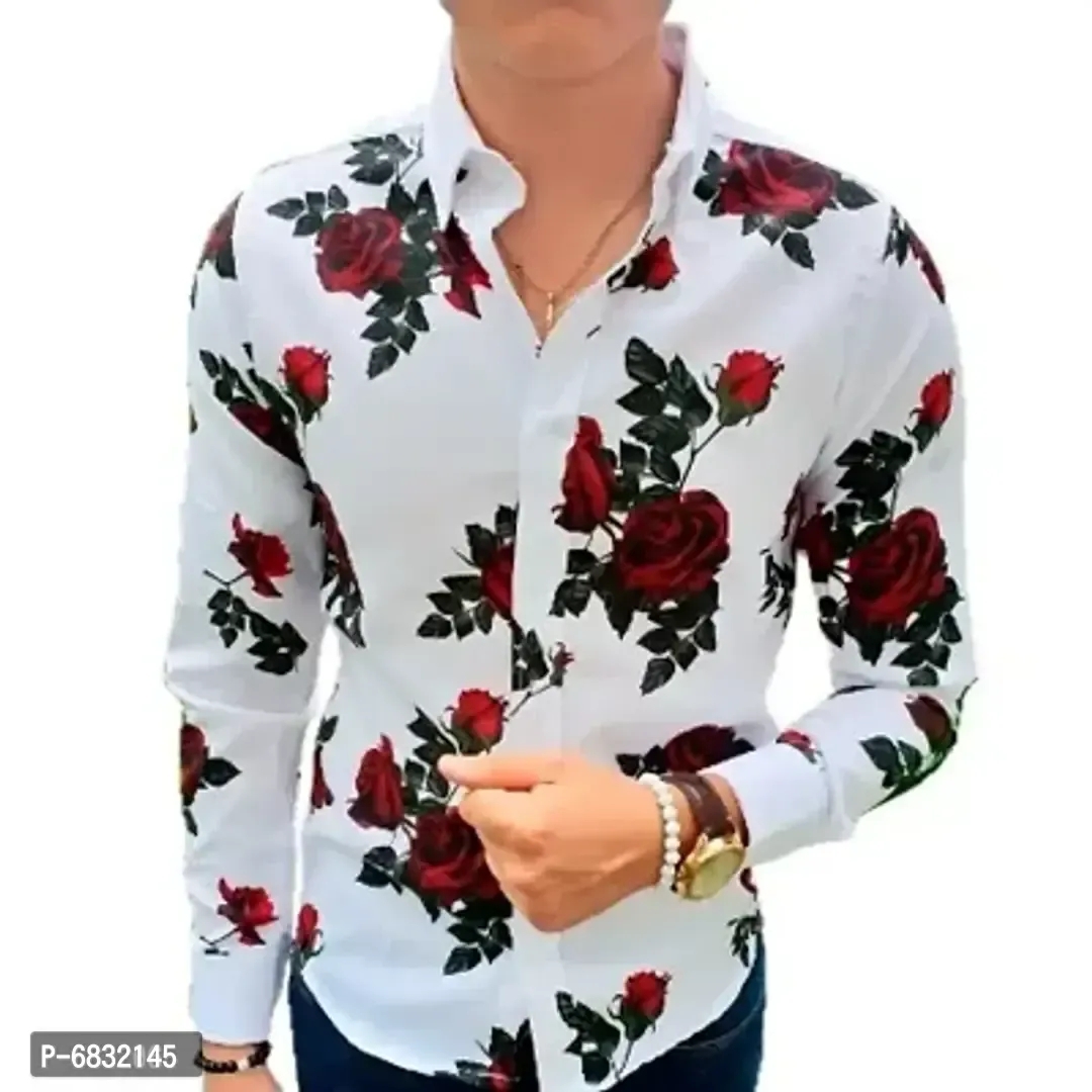 Party wear polycotton Shirt  for man - M