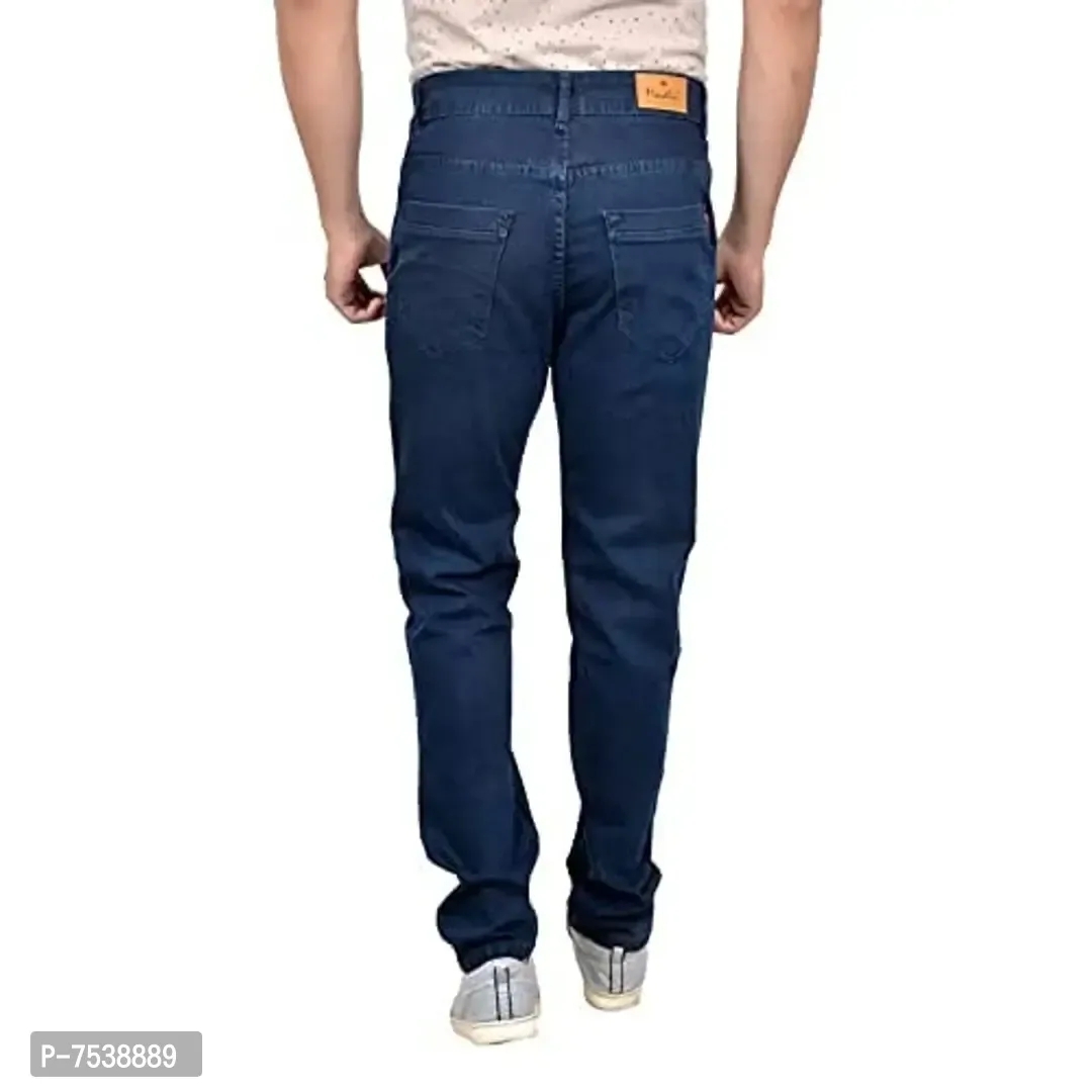 MOUDLIN Slimfit Streach Casual Jeans for Men by Maruti Online - 38