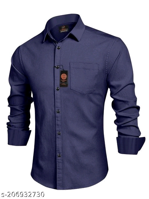 Men Formal Shirt  - XL, Cornflower Blue