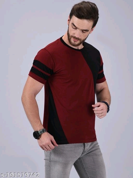 Reguler Fit T-shart For Casual Party Wear T-shart - L