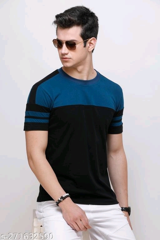 Round Neck Tshart For Men - L