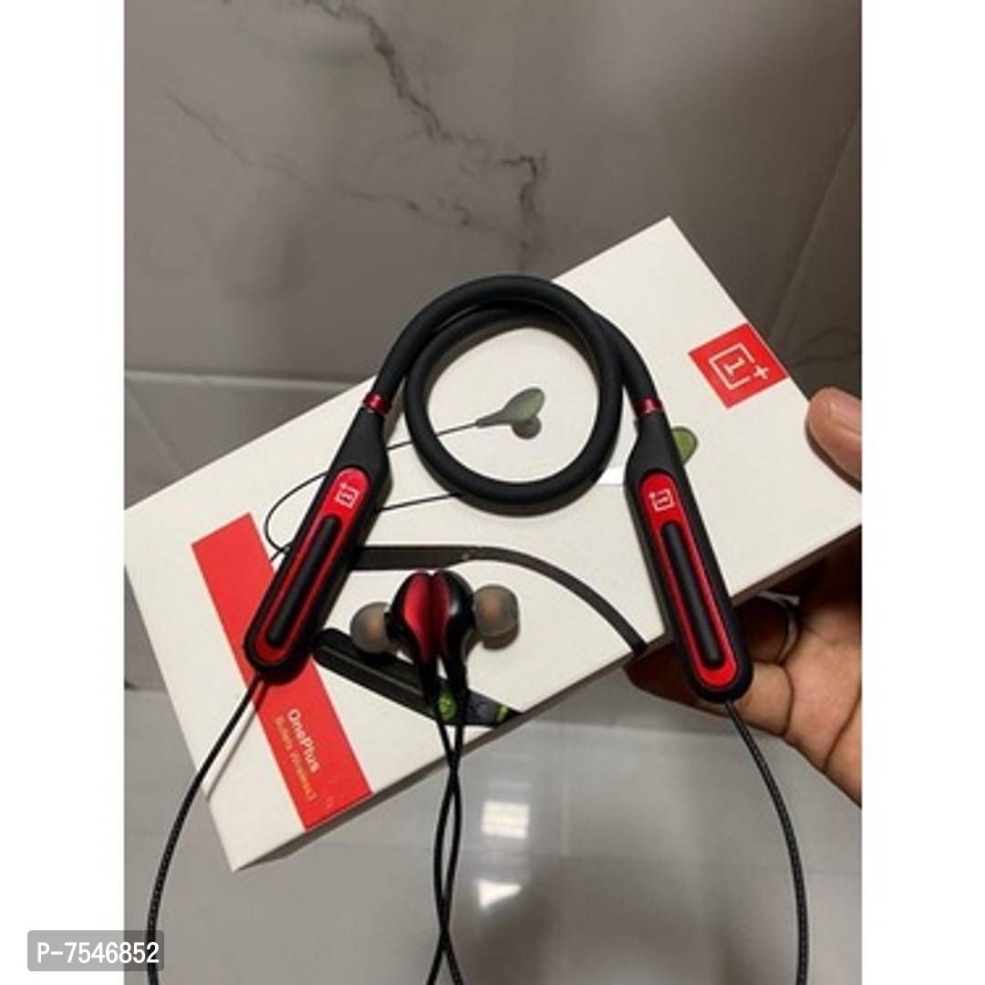 Oneplus Bullet Bluetooth Wireless Ear Earphone With Mic , 40h Playtime And Super Fast Charging, Environmental Noise