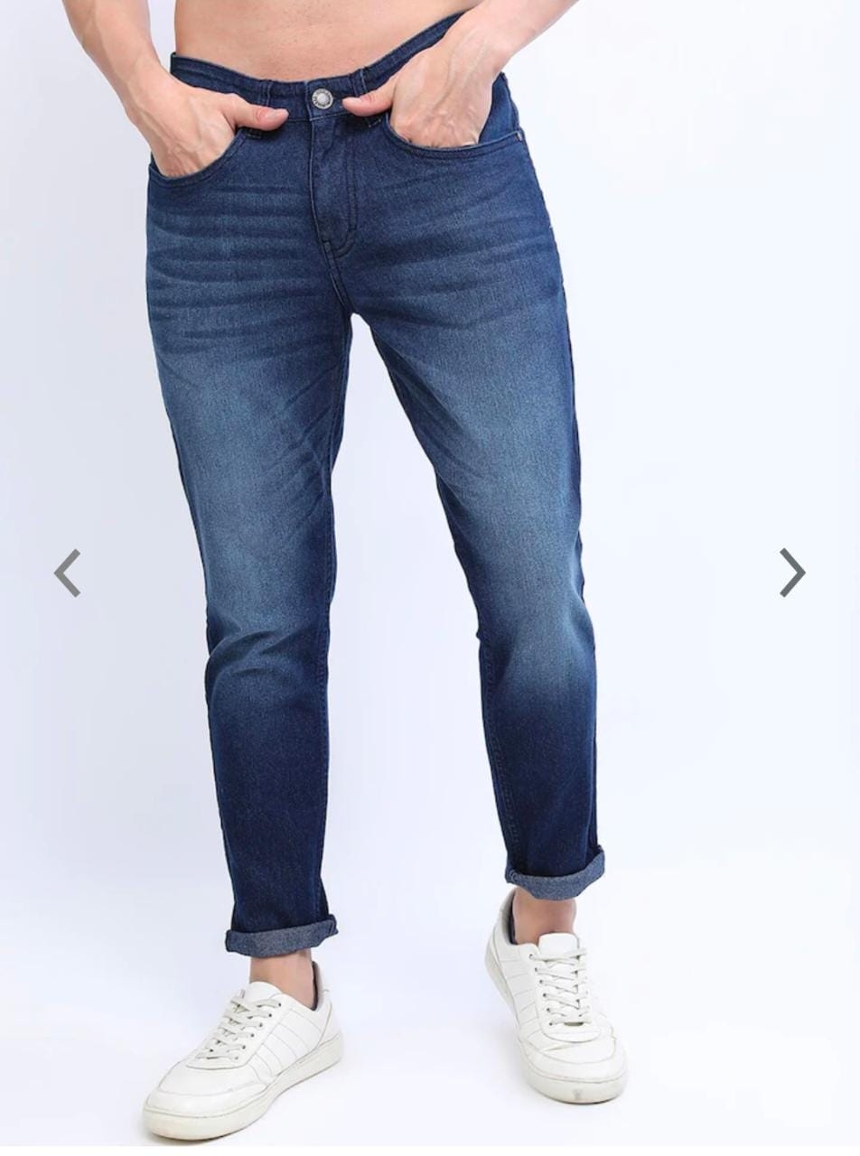 Men Skinny Fit Strachable Jeans - 30