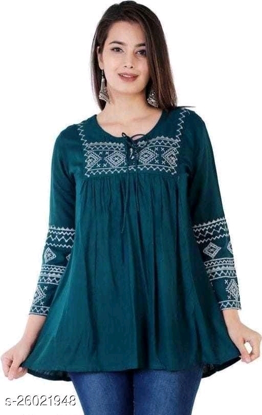 Trendy Retro Women Tops & Tunics - XXL