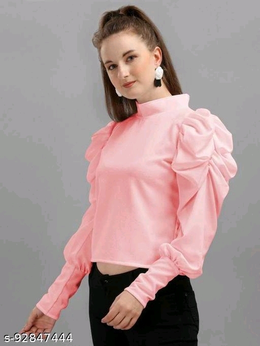 Puff Sleev Top For Women And Girls - S