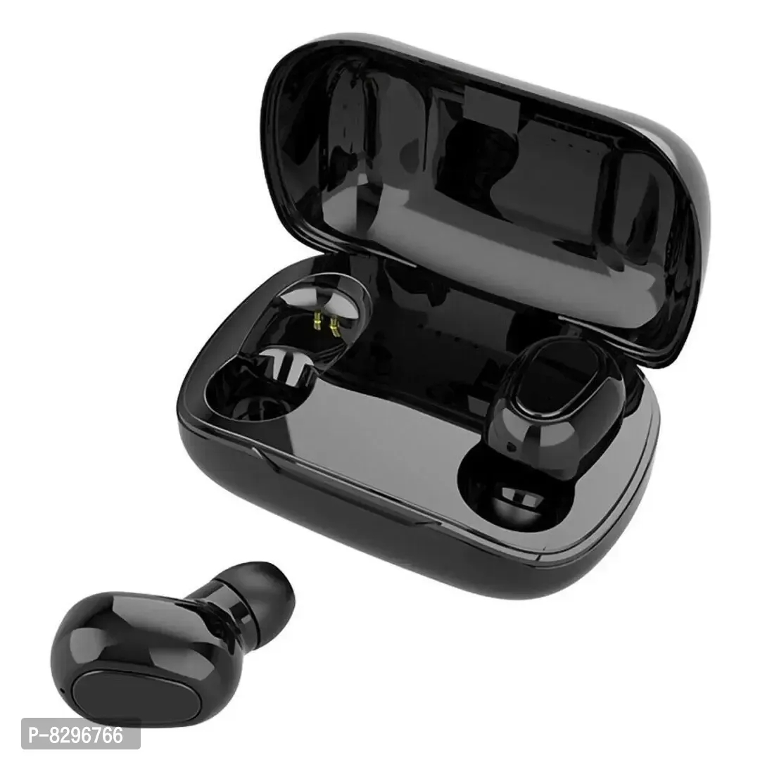 Shivaay Trading Co.L21 Wirless Earphone Bluetooth 5.0 Headphone Mini Stereo Earbuds Spory Headset Bass Sound Built In Micphone 